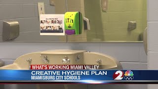 'Sani' the sanitizing station helps keep Miamisburg students safe