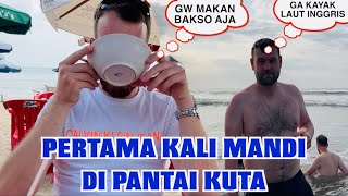 Pengalaman Pertama Mandi Berjamaah Di Pantai Kuta Buang Sial 😂