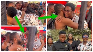 Ei 2Aj Cried Bitterly As Odehyieba Priscilla Shocked Him At His Father Funeral