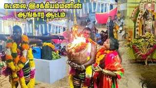 சுடலையின் ஆக்ரோஷமான சாமிஆட்டம் |பாப்பான் குளத்தார் சுடலை கோவில் கொடைவிழா #2024 #Viral #nammakulasamy