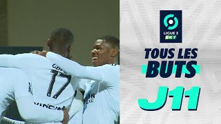 Tous les buts de la 11ème journée - Ligue 2 BKT / 2023-2024