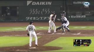 2014.4.17 オリックスvs日本ハム 2本の3ランで逆転と東明のプロ初勝利オメ