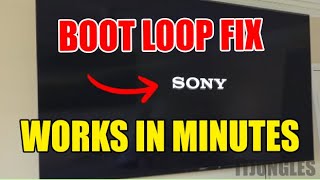 How I Fixed My Sony Android TV Stuck on Logo Boot Loop!
