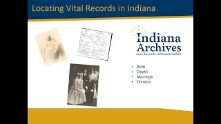Locating Vital Records in Indiana