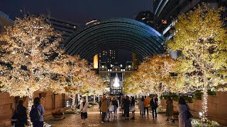 冬天東京惠比壽花園廣場點燈、免費Top of Yebisu夜景