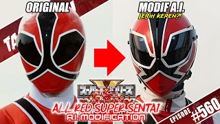 TALK-SATSU #560 - GIMANA JADINYA KALAU SEMUA RED SUPER SENTAI BENTUKNYA DI-MODIFIKASI? MAKIN KEREN!🔴