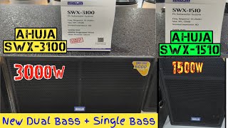 New Dual Bass Ahuja SWX-3100/3000W or SWX1510/1500W || SWX3100, SWX1510 Price