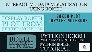 Python Bokeh Interactive Data Visualization Tutorial|Display Plot Inside Jupyter Notebook|Part:3