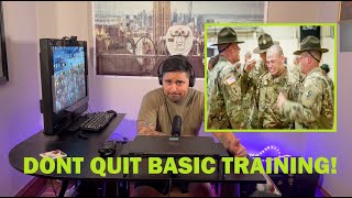 Quitting Basic Training