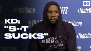 Kevin Durant Reflects On James Harden's Injury In Game 1