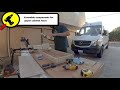 campervan start to finish van build sprinter conversion timelapse