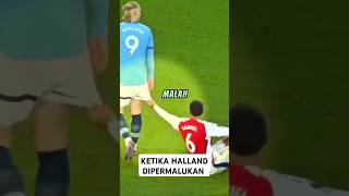 Ketika halland dipermalukan #shorts #football