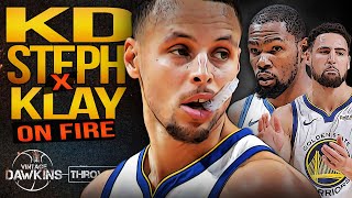 Steph, KD And Klay Together Was a Video Game 🔥🔥 | 95 Pts Combined vs Kings | Dec 14, 2018