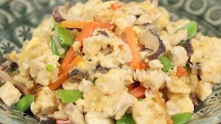 Iri Dofu (Healthy Scrambled Tofu Recipe) | Cooking with Dog