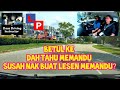 Kereta Manual | Bila Calon Dah Boleh Memandu