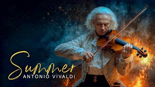 Vivaldi: Summer (1 hour NO ADS) - The Four Seasons| Most Famous Classical Pieces \u0026 AI Art | 432hz