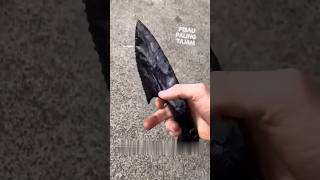 PISAU PALING TAJAM DI BUMI DARI BATU OBSIDIAN #shorts #faktaunik #obsidian