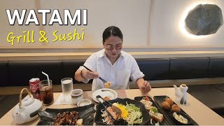 Watami Grill and Sushi Bar. Japanese restaurant.