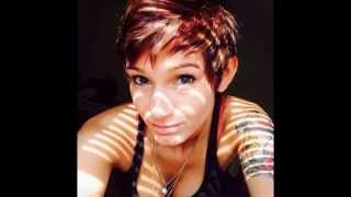 Rebecca has gone from long to a pixie haircut