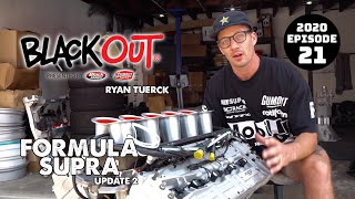 Ryan Tuerck's Formula Supra engine info - 10 cylinders?!!.  BlackOut Ep21 - check it out!