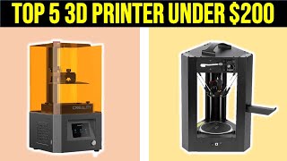 ✅Best 3D Printer Under $200-Top 5 3D Printer Reviews