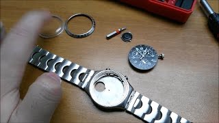 How to disassemble and repair a Swatch Irony