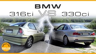 Bmw 330ci vs 316ti : The silly and mandatory comparison