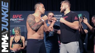 UFC Fight Night 121 weigh in highlights