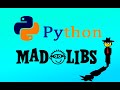 Mad Libs Generator in Python | தமிழ்