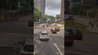 Double-decker bus perspective | Singapore city view 双层巴士的视角 | 新加坡城市风光