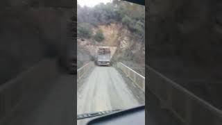 Zor yollar devam ediyor. Karabük yenice orman tünelleri