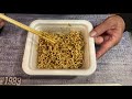 【緊急事非常食】水だけで即席麺焼きそば【防災食】