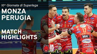 Vero Volley Monza vs. Sir Susa Vim Perugia - VBW - SuperLega - Match Highlights