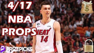 PRIZEPICKS NBA PICKS | WEDNESDAY 4/17/24 | EASTERN CONFERENCE PLAY-IN GAMES | PLAY-IN PROPS & BETS