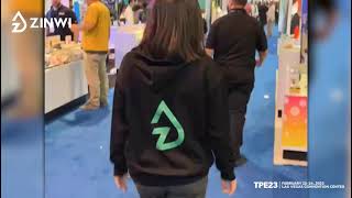 Zinwi moment in TPE23 | Customers love our products | TPE23 tour with zinwi staff