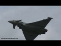 RAF TYPHOON DISPLAY 2019. Royal International Air Tattoo