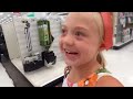 6 Year Old Everleigh Does Hilarious Flexible Gymnastics Moves In Target!!!