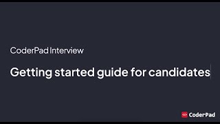 CoderPad Interview: Candidate's Guide
