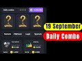 Hamster Kombat : 19 September Daily Combo Card | Hamster Kombat Daily Combo Today