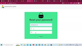 Coding ninja skill test Authentication system nodejs