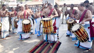 ശ്രീമണികണ്ഠന് മേള സമർപ്പണം: ശബരിമലയിൽ മട്ടന്നൂർ ശങ്കരൻകുട്ടി മാരാരും സംഘവും | Crest Media House