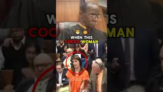 Judge makes COCKY WOMAN Regret SASSING HIM! #shorts #court #judgesimpson