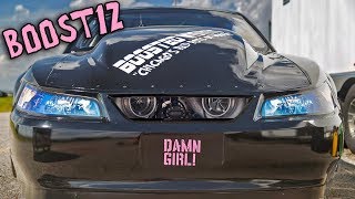 NASTY Twin Turbo Mustang - DAMN GIRL!