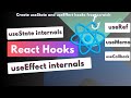 React Hooks Internals | useState useEffect Internals | useRef | useCallback | useMemo |  #reactjs