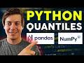 Understanding Quantiles in Python: A Step-by-Step Guide (Numpy & Pandas)