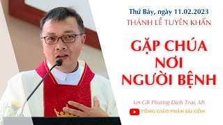 Gặp Chúa nơi người bệnh - Lm GB Phương Đình Toại, MI | Thánh lễ tuyên khấn