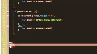 JQuery Slideshow - Part 2 - The Javascript