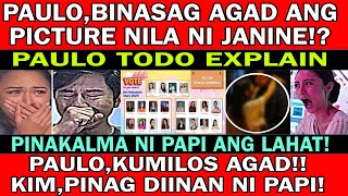 HETO NA❗PAULO BINASAG AGAD ANG PICTURE NILA NI JANINE❗PAULO KUMILOS NA KIM PINAG DIINAN  KARE-LASYON