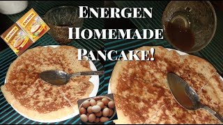 ENERGEN HOMEMADE PANCAKE WITH HOMEMADE SAUCE // GREAT SNACK! // LynZZ KathChen