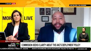 State Capture Inquiry | Commission seeks clarity about the ANC's deployment policy: Mandla Isaacs